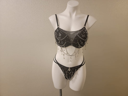 Safety pin lingerie