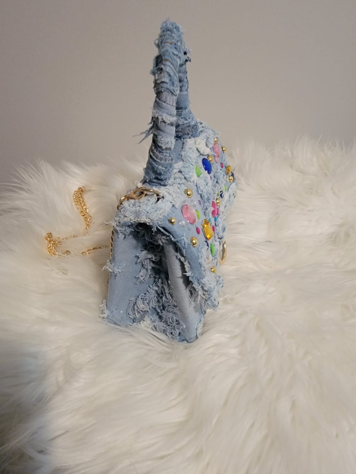 Custom Denim Handbag