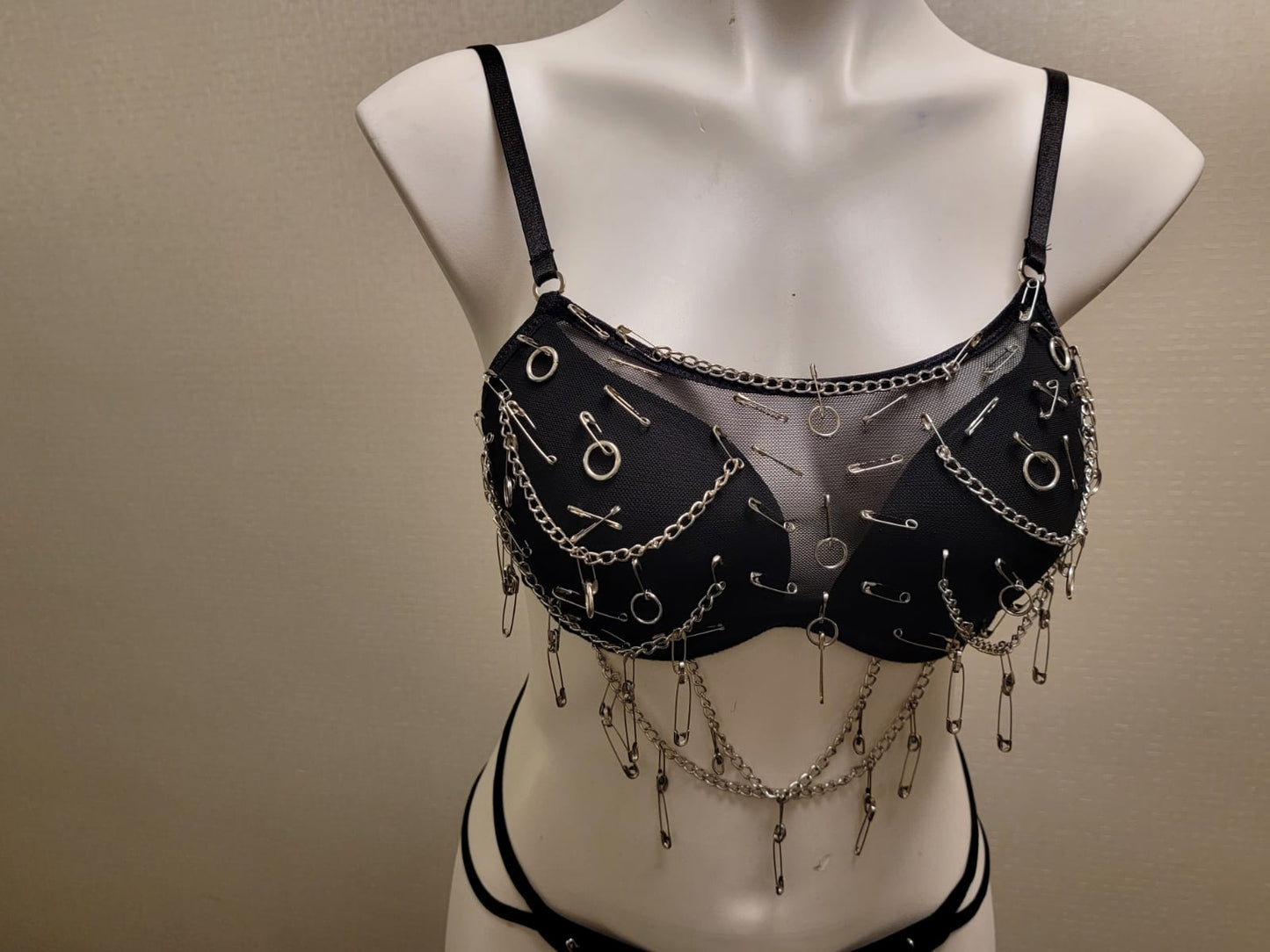 Safety pin lingerie