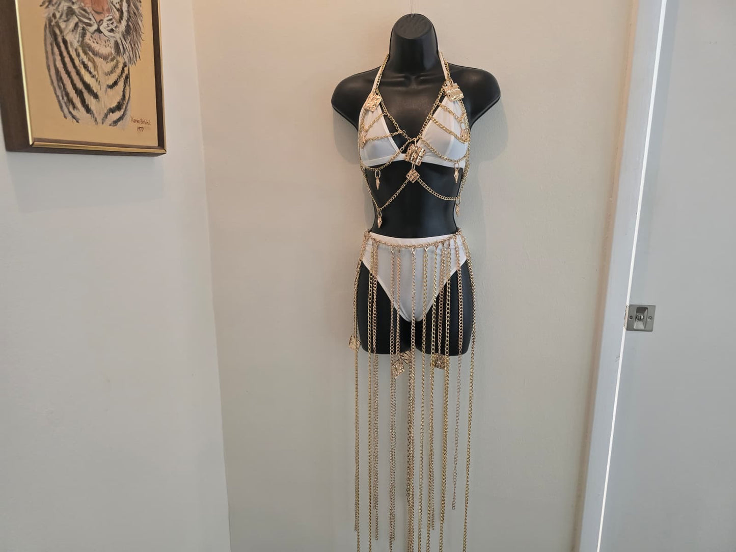 Fashion Chain Skirt Set